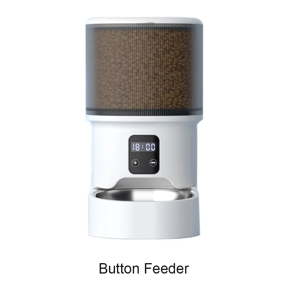 Smart Automatic Pet Feeder & Water Fountain Set 4L+2.2L