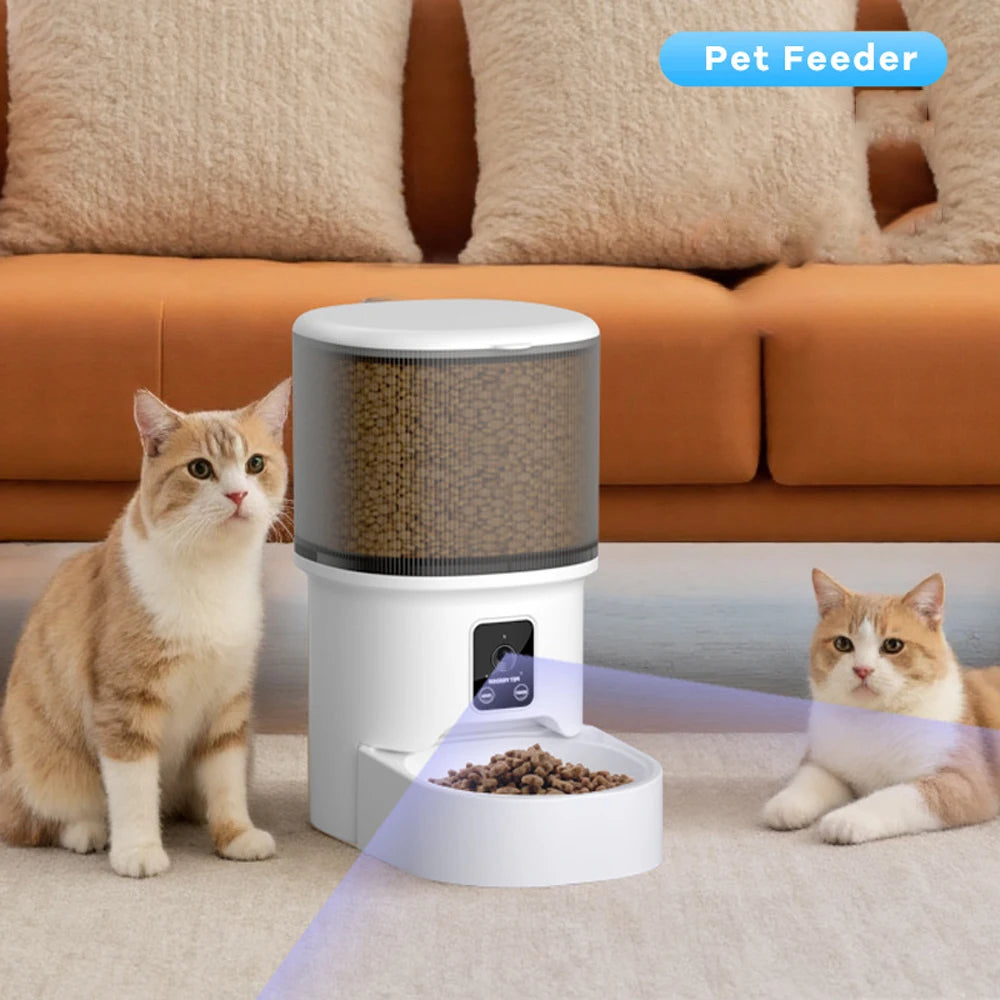 Smart Automatic Pet Feeder & Water Fountain Set 4L+2.2L